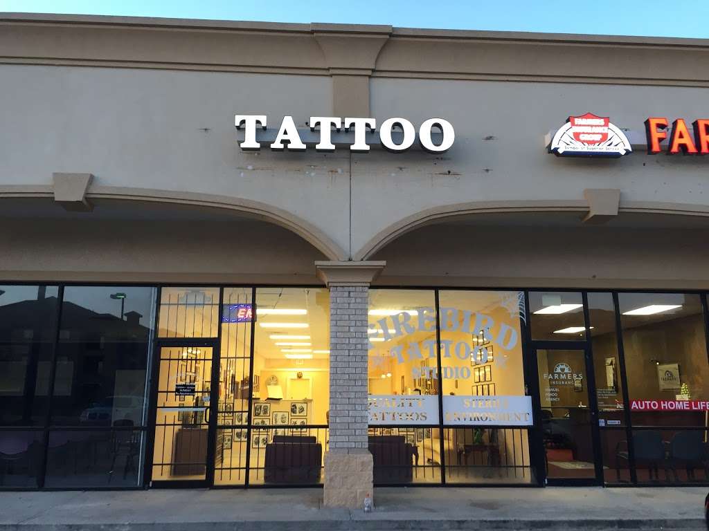 Firebird Tattoo Studio | 20240 Park Row suite c, Katy, TX 77449, USA | Phone: (281) 674-9435