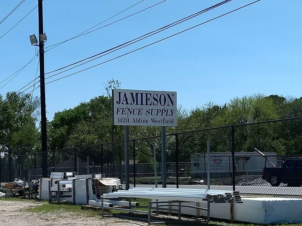 Jamieson Fence Supply | 14214 Aldine Westfield Rd, Houston, TX 77039, USA | Phone: (281) 590-5097