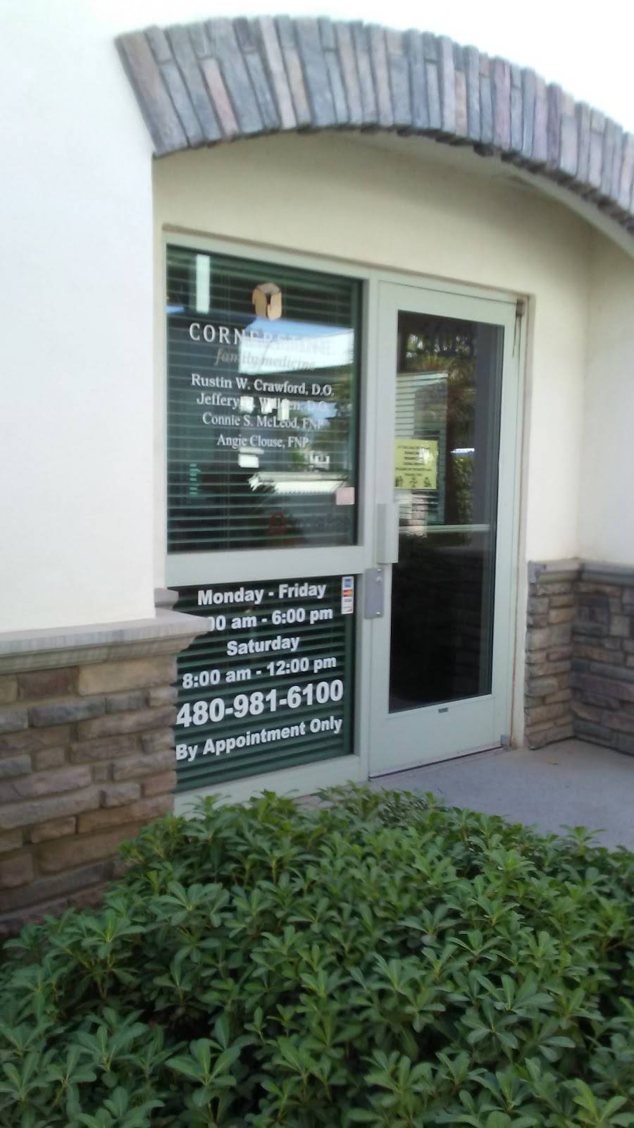 Cornerstone Family Medicine - Mesa | 4545 E Southern Ave # 103, Mesa, AZ 85206 | Phone: (480) 981-6100