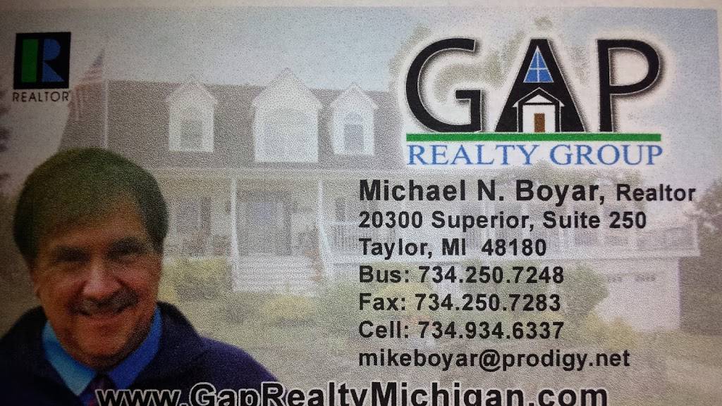 GAP Realty Group-Mike Boyar | 12170 Fort St, Southgate, MI 48195, USA | Phone: (734) 934-6337