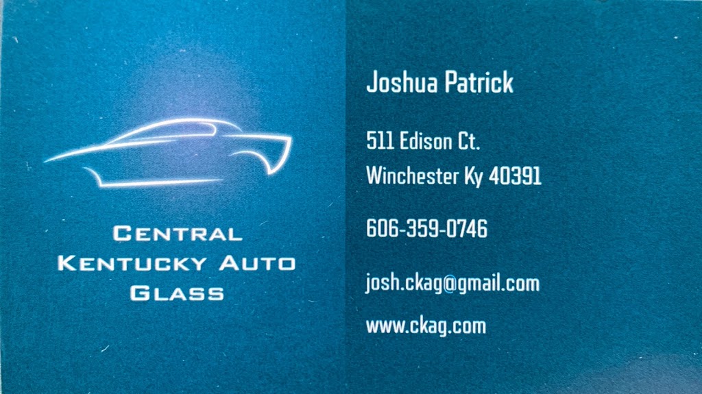 Central Kentucky Auto Glass | 511 Edison Ct, Winchester, KY 40391, USA | Phone: (606) 359-0746