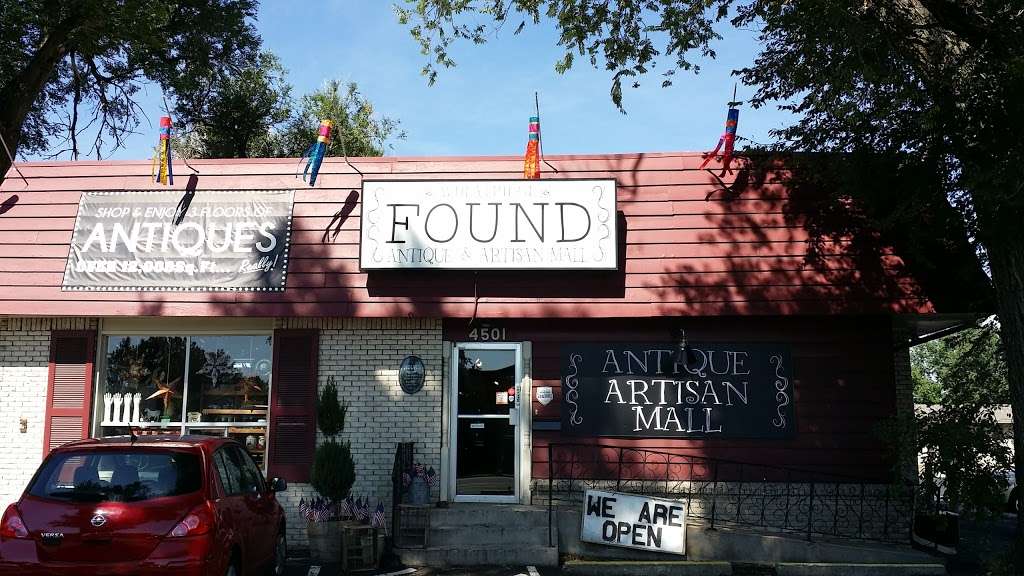 Found Antique and Artisan Mall | 4501 Wadsworth Blvd, Wheat Ridge, CO 80033, USA | Phone: (303) 463-7796