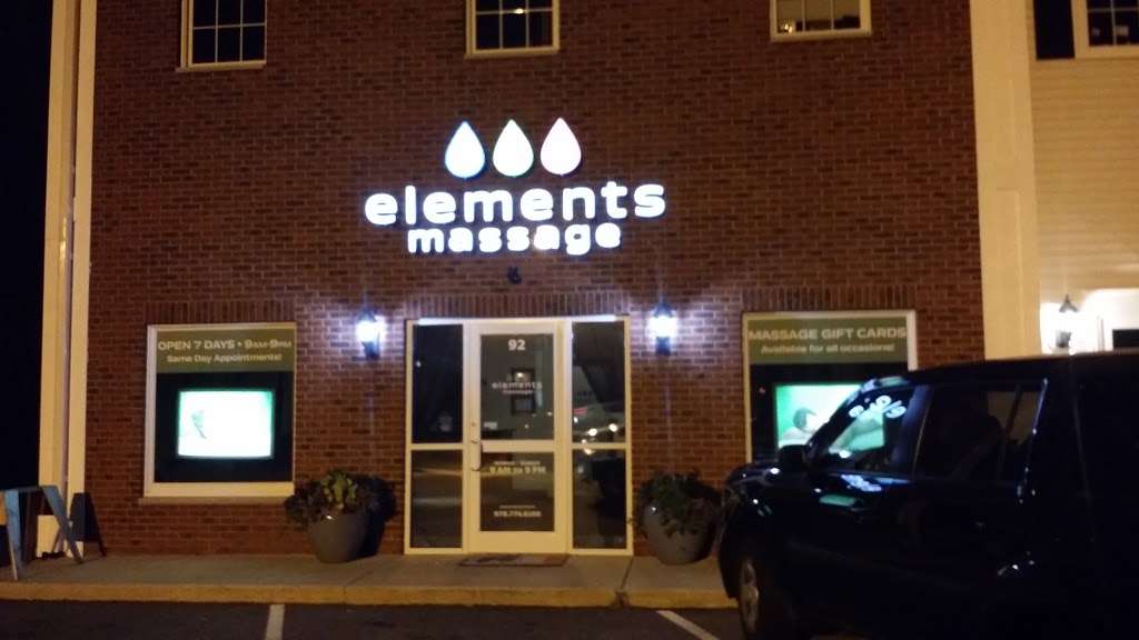 Elements Massage | 92 S Main St Rte 114, Middleton, MA 01949 | Phone: (978) 774-6100