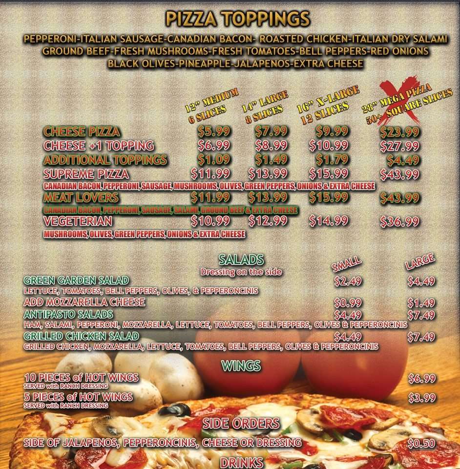 Santas Pizza | 942 Arrow Hwy, Covina, CA 91722, USA | Phone: (626) 969-8018