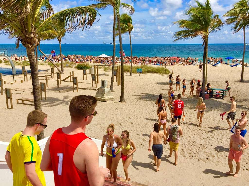 Calisthenics Park Fort Lauderdale beach | 700-790 S Fort Lauderdale Beach Blvd, Fort Lauderdale, FL 33316, USA