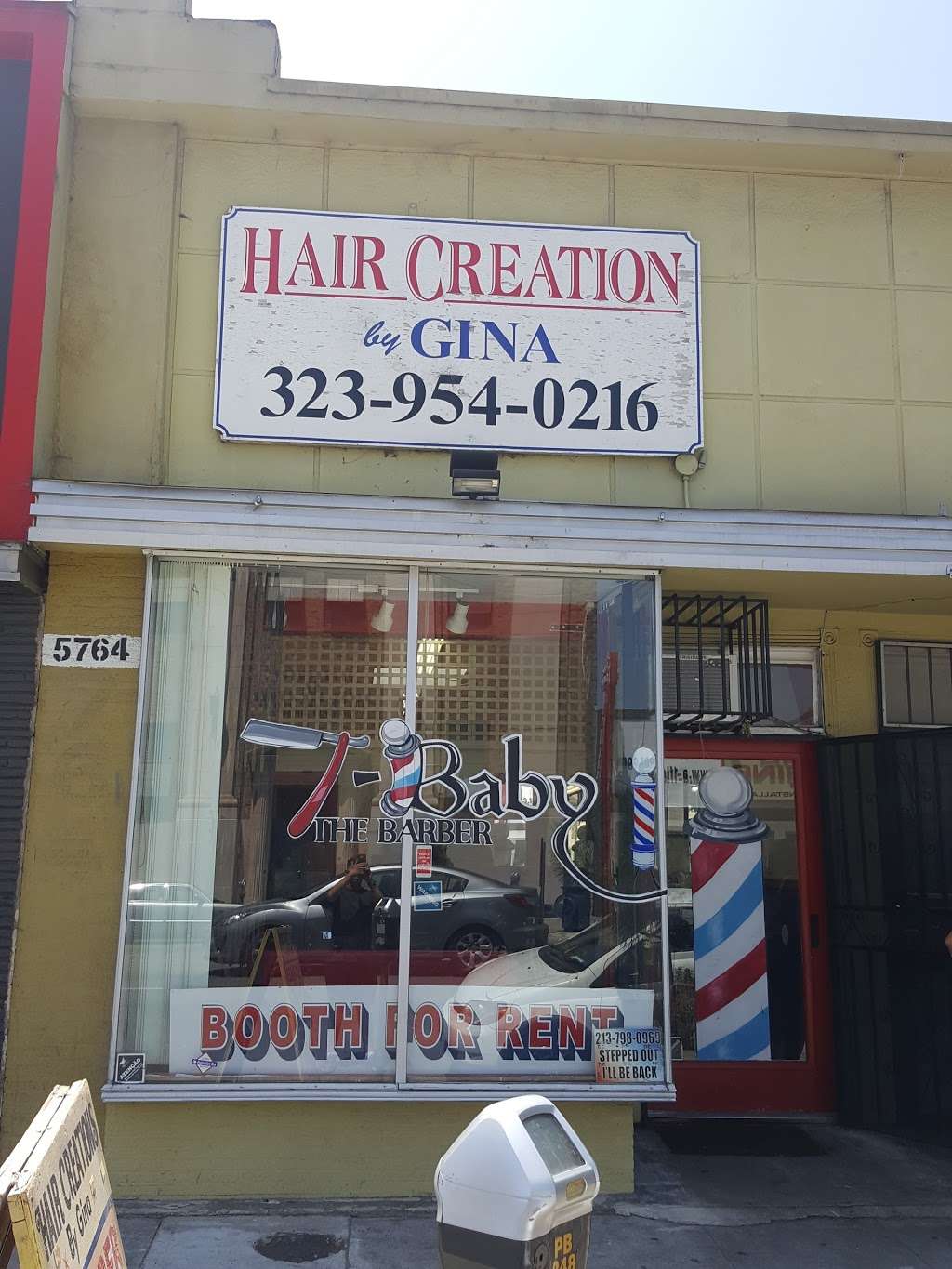 Hair Creations By Gina & T-Baby The Barber | 5764 W Pico Blvd, Los Angeles, CA 90019, USA | Phone: (323) 338-6813