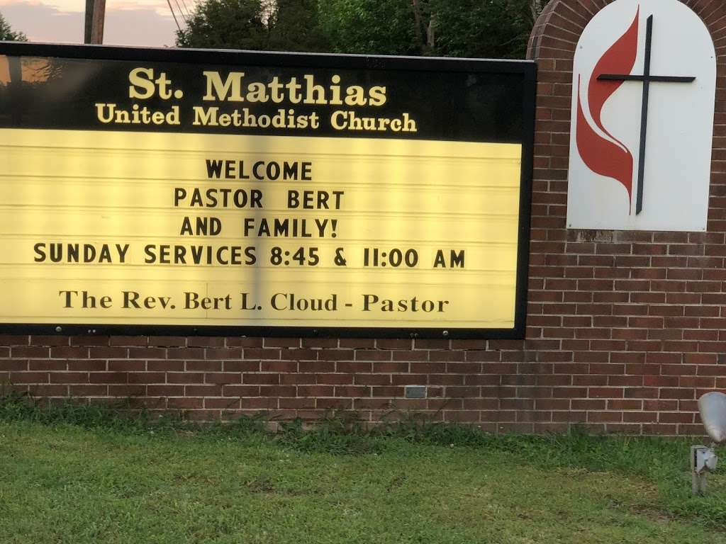 St Matthias United Methodist | 426 Deacon Rd, Fredericksburg, VA 22405, USA | Phone: (540) 373-8759