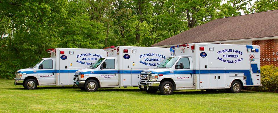 Franklin Lakes Volunteer Ambulance Corps | 480 Bender Ct, Franklin Lakes, NJ 07417, USA | Phone: (201) 891-5151