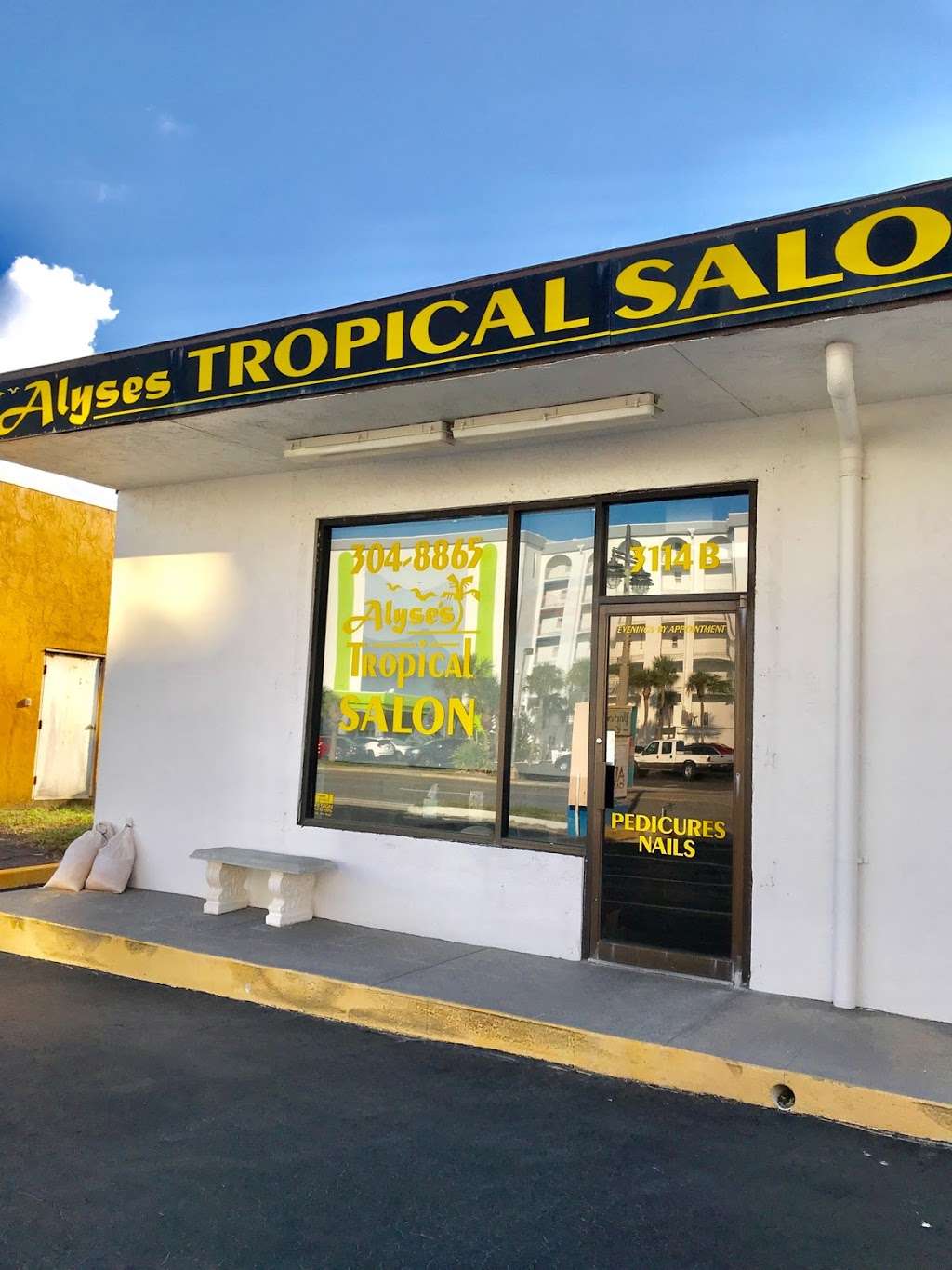 Alyses Tropical Salon | 3114 S Atlantic Ave # B, Daytona Beach, FL 32118, USA | Phone: (386) 304-8865