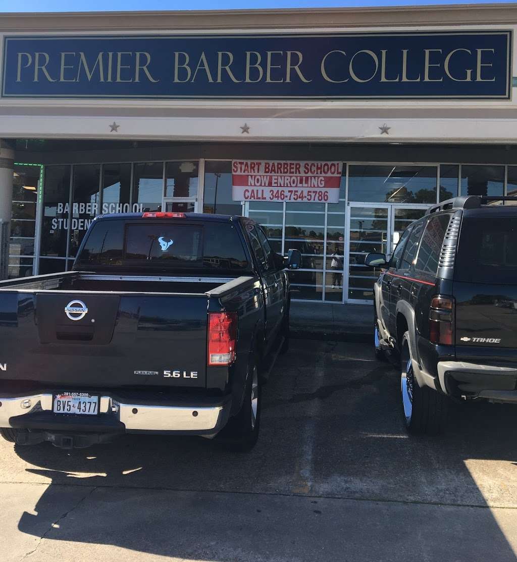 Premier Barber College of Houston | 8795 Antoine Dr, Houston, TX 77088, USA | Phone: (346) 754-5786