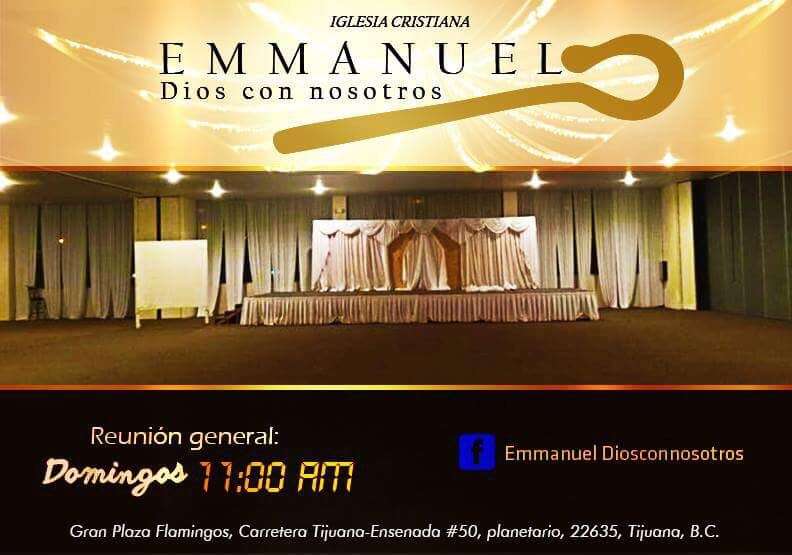 Iglesia Cristiana "Emanuel Dios con nosotros" | Flamingos, Tejamen, 22035 Tijuana, B.C., Mexico | Phone: 664 120 8563