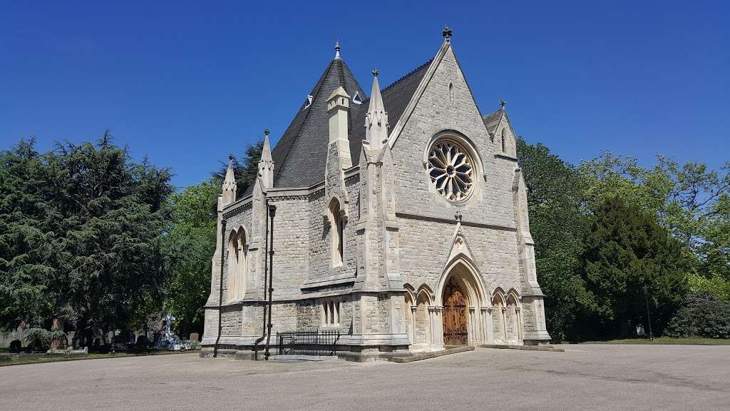 City of London Cemetery Chapel | 90 Aldersbrook Rd, London E12 5DS, UK
