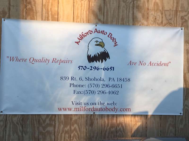 Milford Auto Body | 839 US-6, Shohola, PA 18458, USA | Phone: (570) 296-6651