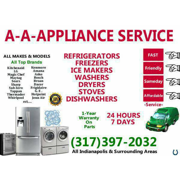 A A Appliance Repair Service,indianapolis,in | 3558, 30 Thompson Rd, Indianapolis, IN 46217, USA | Phone: (317) 397-2032