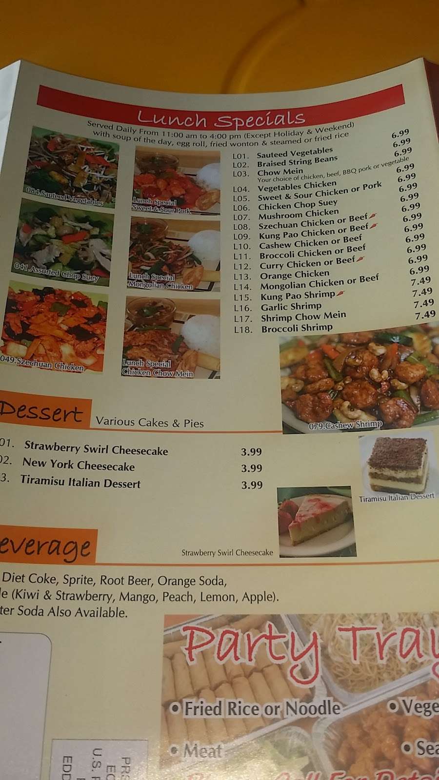 My Home Chinese Restaurant | 8716 Imperial Hwy, Downey, CA 90242, USA | Phone: (562) 923-8412