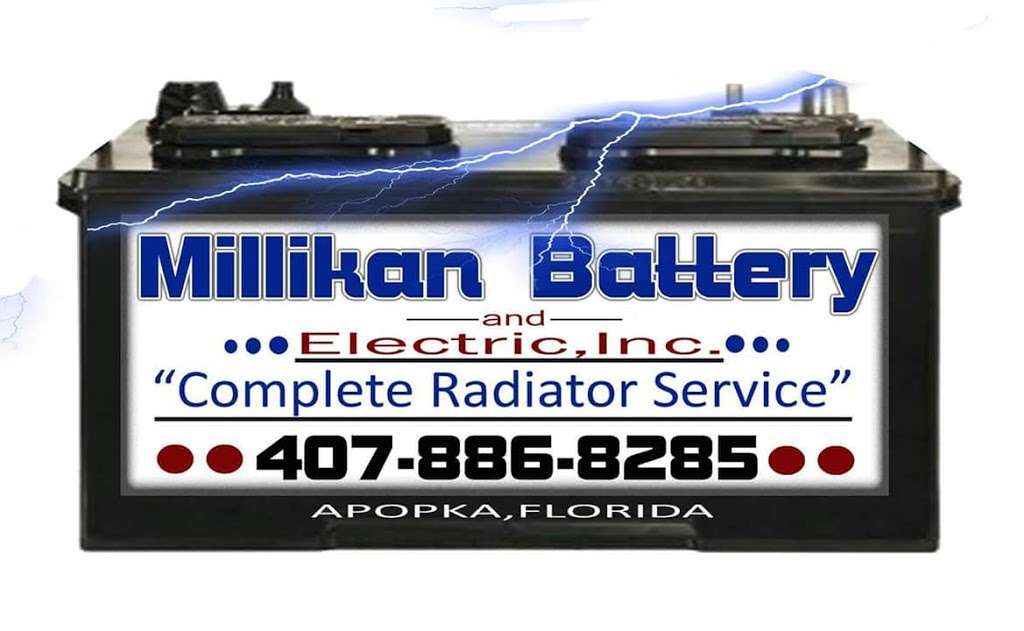 Millikan Battery & Electric | 450 W Main St, Apopka, FL 32712, USA | Phone: (407) 886-8285