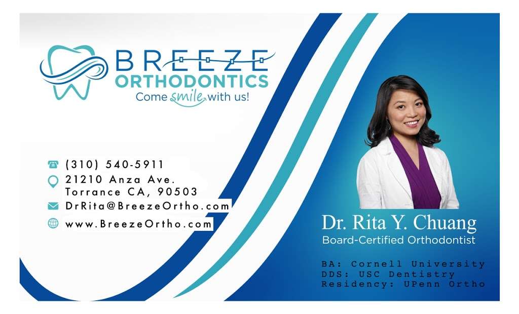 Breeze Orthodontics & Invisalign | 21210 Anza Ave, Torrance, CA 90503, USA | Phone: (310) 540-5911