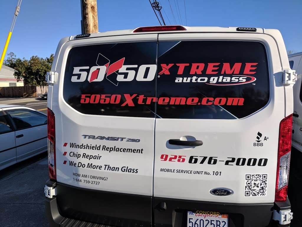 50/50 Xtreme® Auto Glass™LLC | 2098 Market St, Concord, CA 94520, USA | Phone: (925) 676-2000