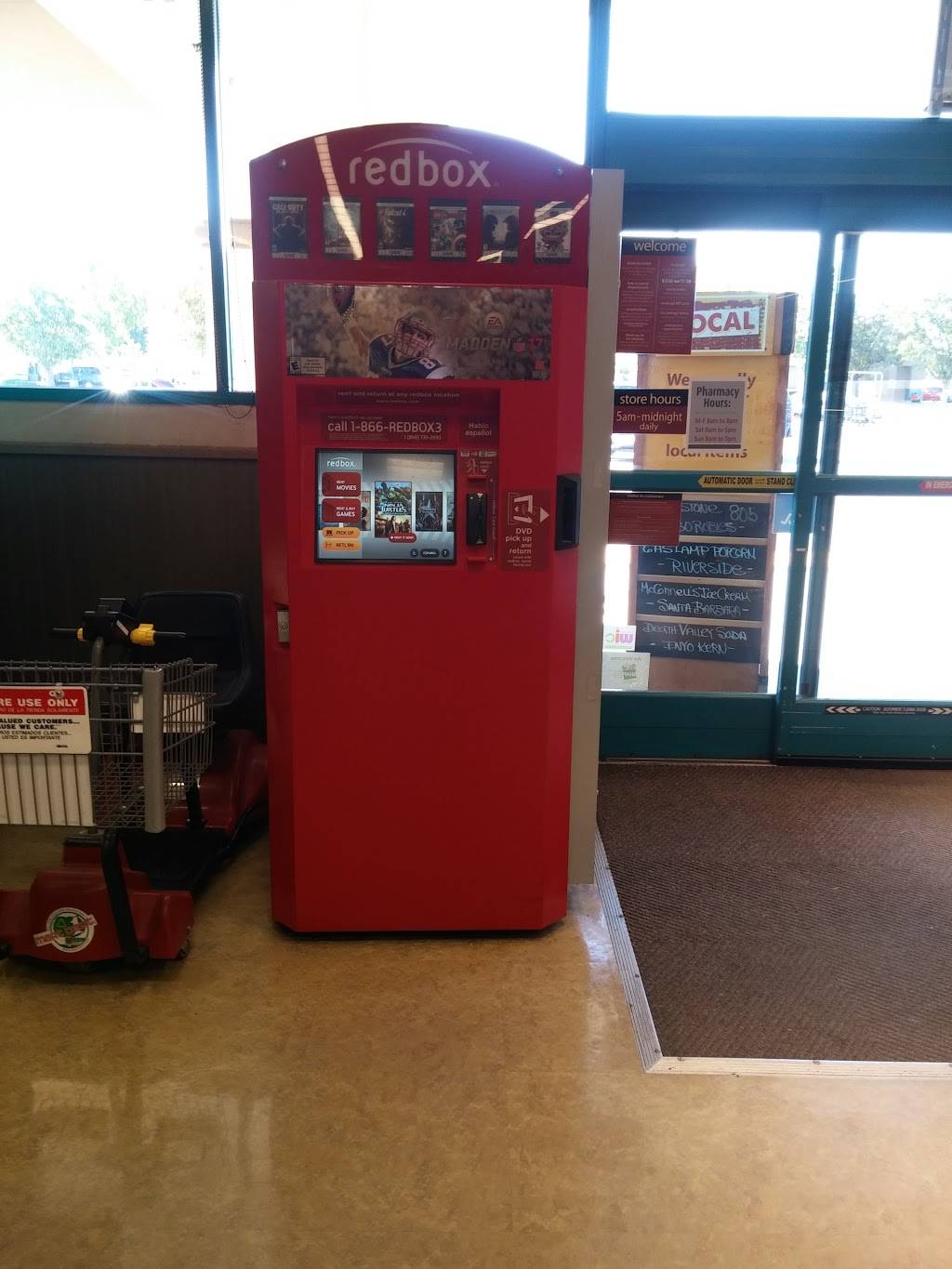 Redbox | 4500 Coffee Rd, Bakersfield, CA 93308, USA | Phone: (866) 733-2693