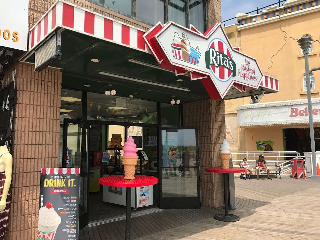 Ritas Italian Ice & Frozen Custard | 1515 Boardwalk, Atlantic City, NJ 08401 | Phone: (609) 246-6808