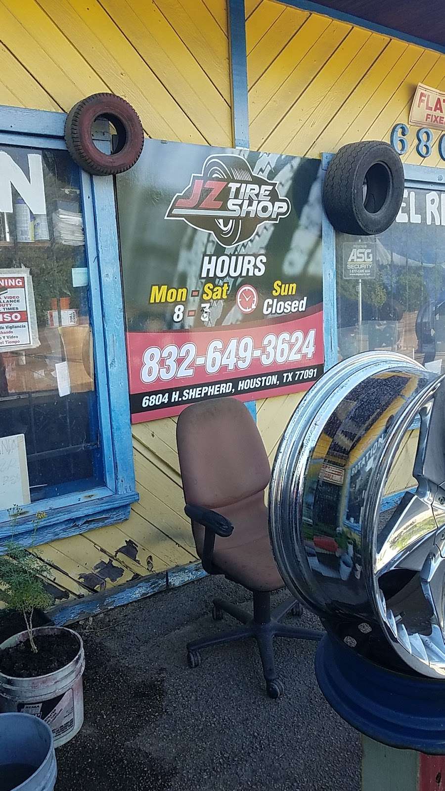 JZ TIRE SHOP | 6804 N Shepherd Dr, Houston, TX 77091, USA | Phone: (832) 649-3624