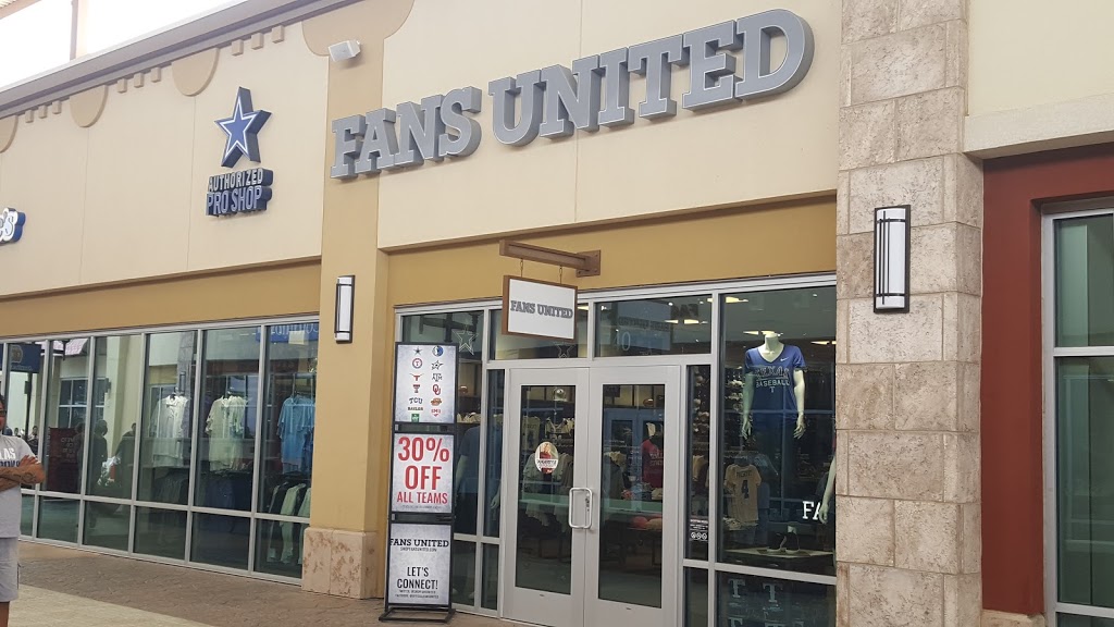 FANS UNITED - 15853 N Fwy Service Rd, Fort Worth, Texas - Sports