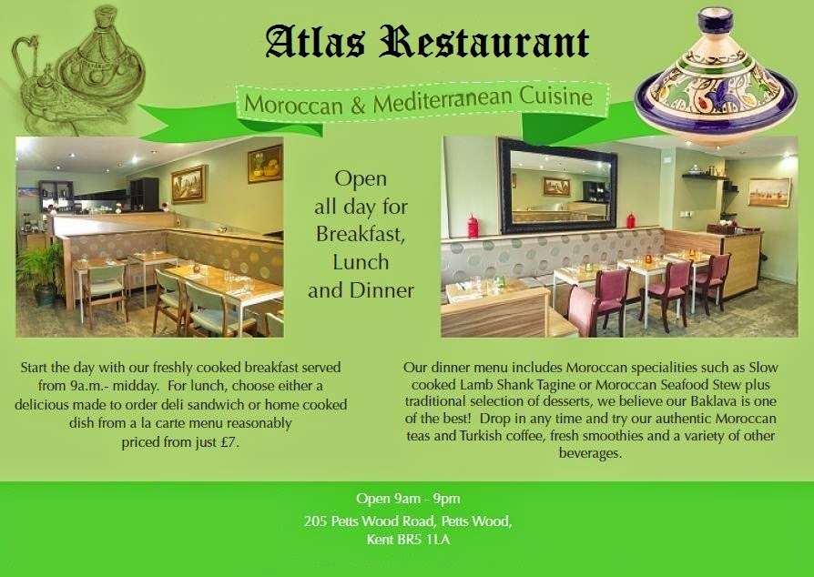 Atlas Restaurant | 205 Petts Wood Rd, Orpington BR5 1LA, UK | Phone: 01689 637077