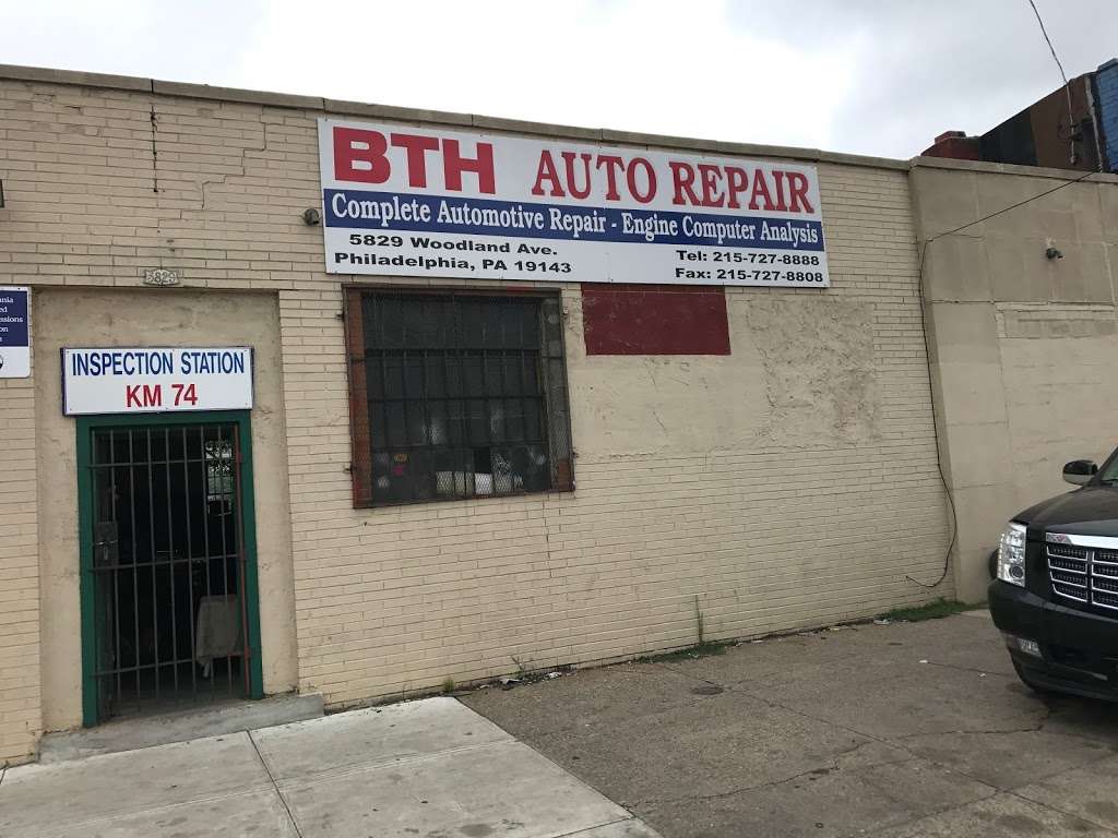 BTH autos service | 5829 Woodland Ave, Philadelphia, PA 19143, USA | Phone: (215) 727-8888