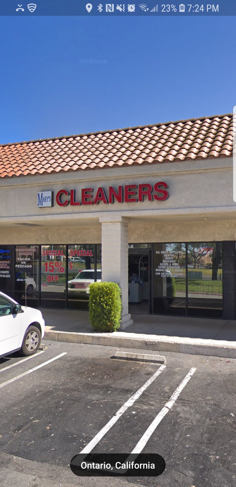 Marys Cleaners | 2905 Euclid Ave # B, Ontario, CA 91762, USA | Phone: (909) 391-2151