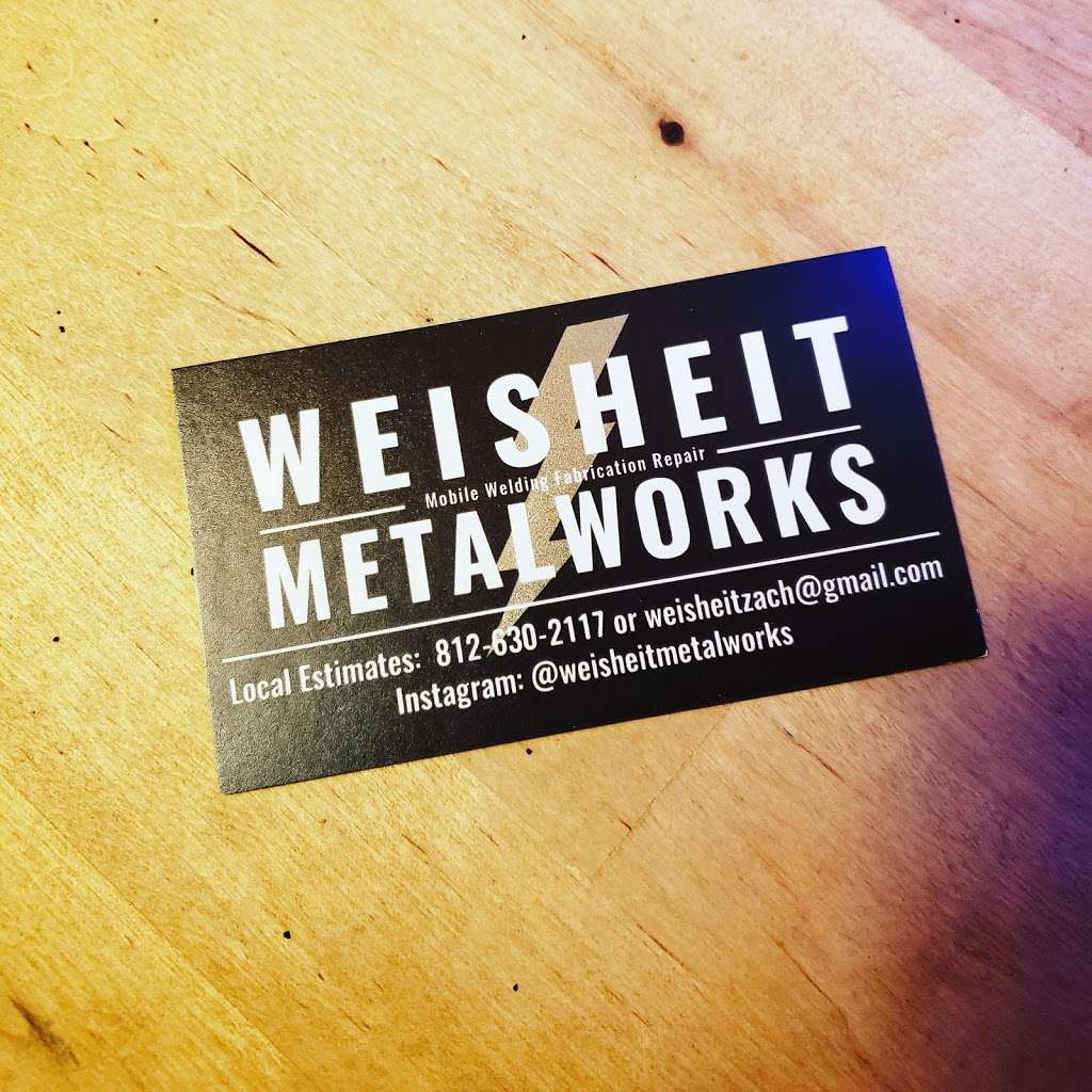Weisheit Metalworks | 7550 N Rodeo Dr, Ellettsville, IN 47429, USA | Phone: (812) 630-2117