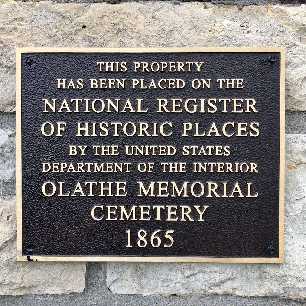 Olathe Memorial Cemetery | 738 N Chestnut St, Olathe, KS 66061, USA | Phone: (913) 971-5226