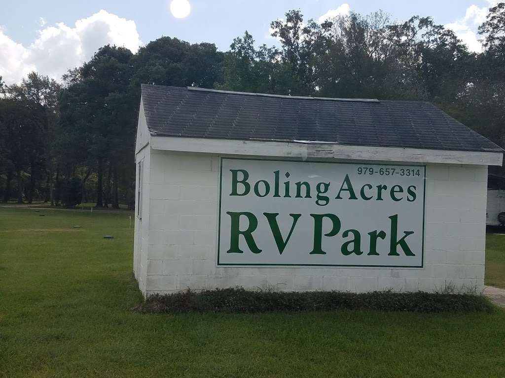 Boling acres RV park | Boling-Iago, TX 77420, USA | Phone: (979) 657-3314