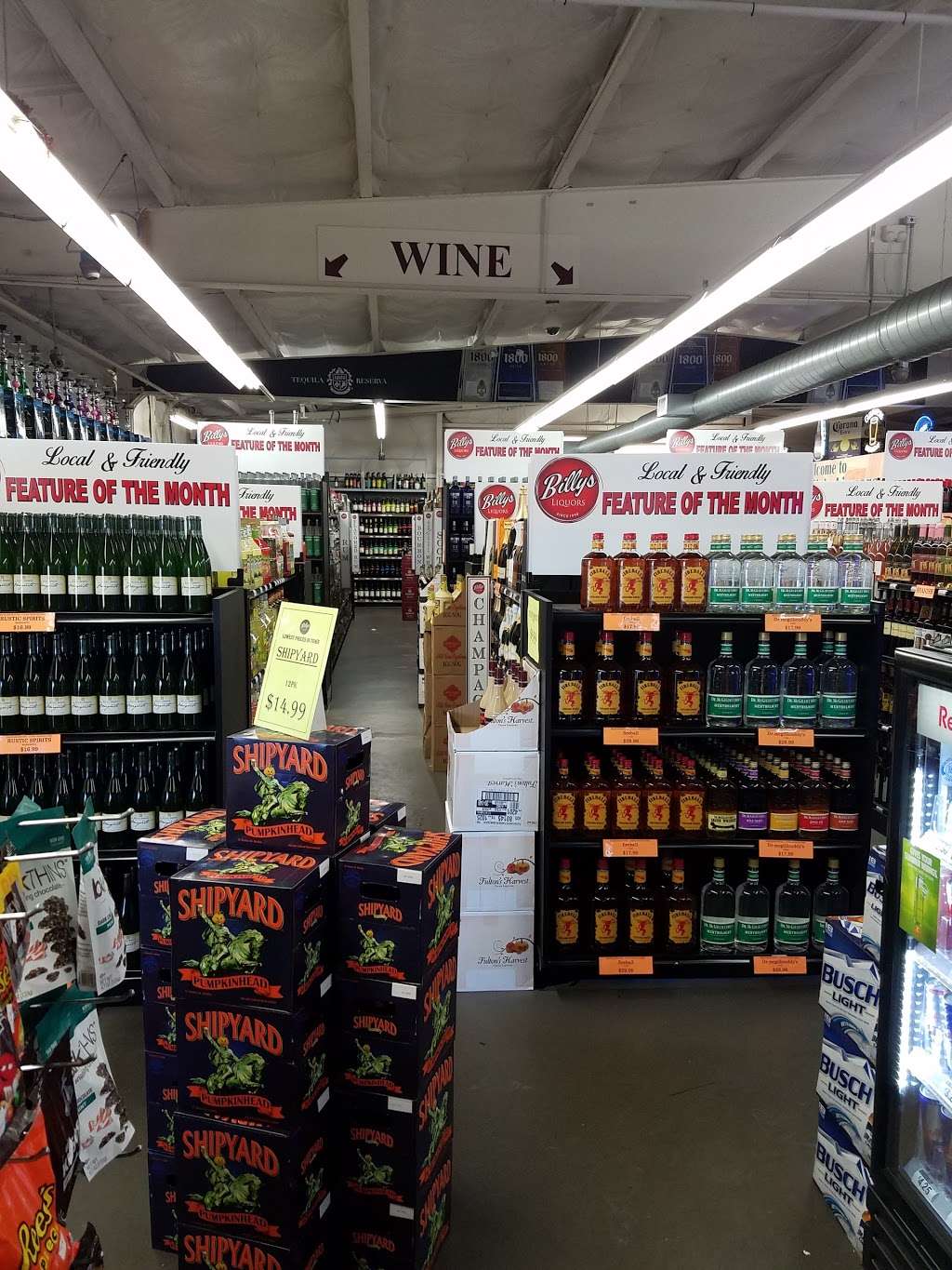 Billys Liquors | 760 Brockton Ave, Abington, MA 02351, USA | Phone: (781) 857-1235