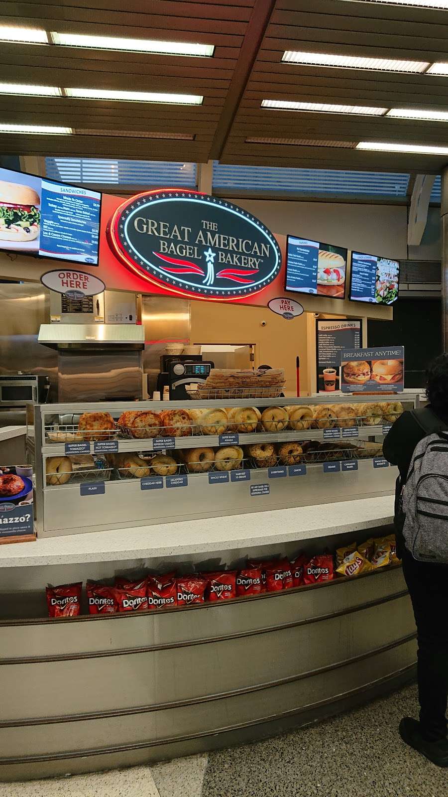 The Great American Bagel Bakery | 1-99 Upper Level T2 St, Chicago, IL 60666