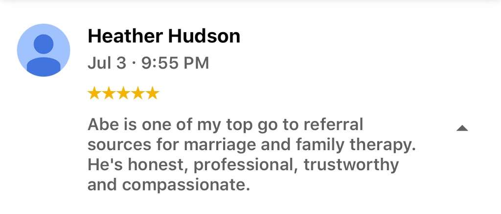 Abram Sinn, LLC, LMFT, Therapist, Individual counselor, Couples  | 4040 S Meridian St, Indianapolis, IN 46217 | Phone: (317) 883-9774