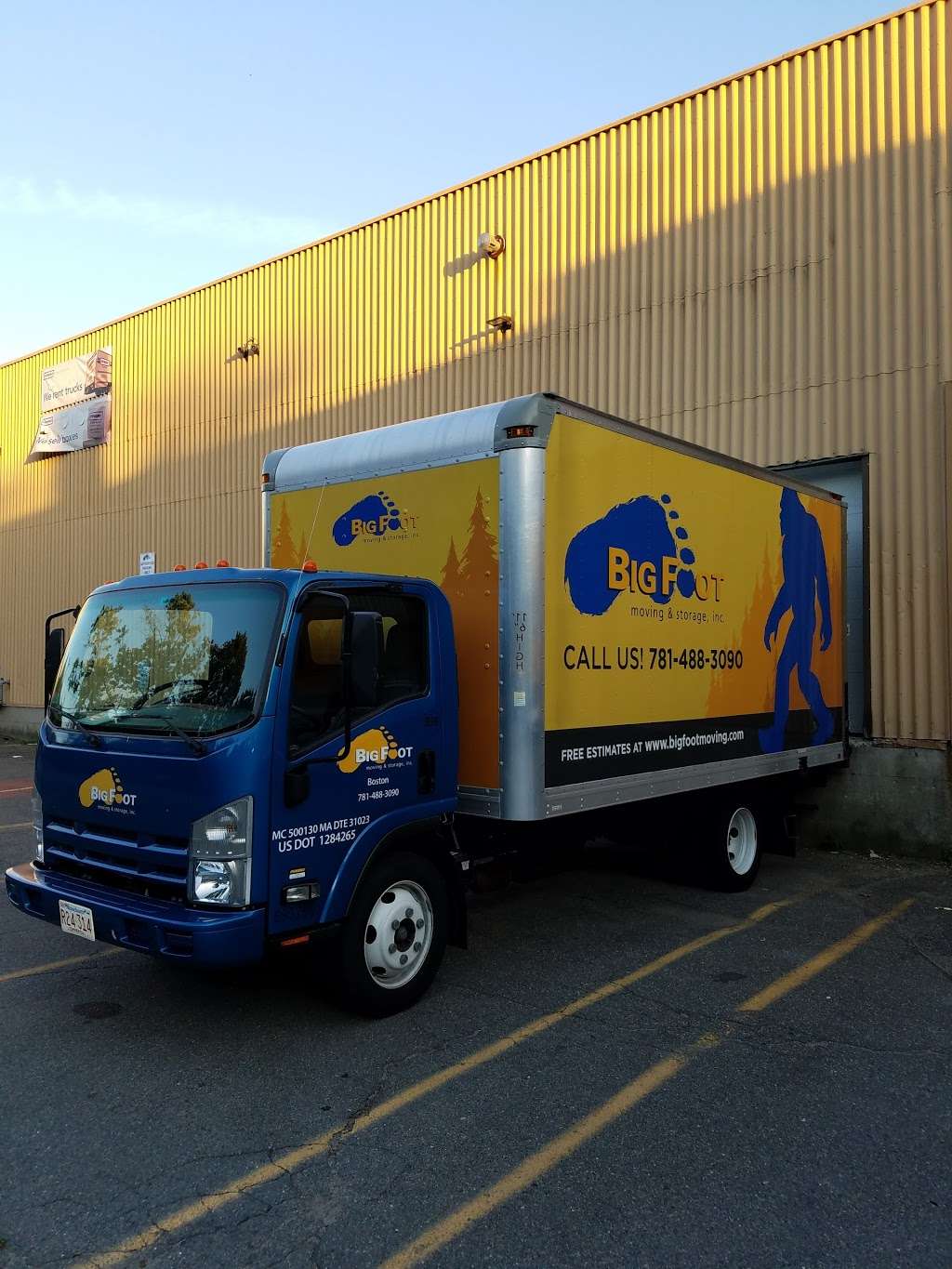 Big Foot Moving & Storage, Inc. | 5 Craig Rd, Acton, MA 01720, USA | Phone: (781) 488-3090