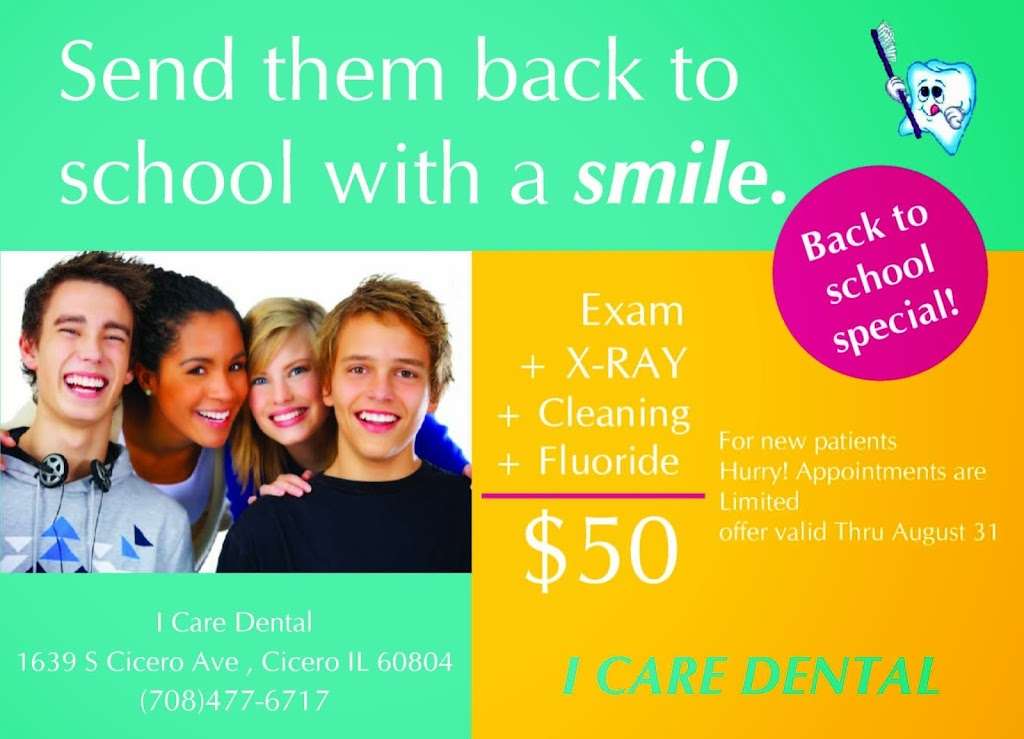 Cicero Dental Center | 1639 S Cicero Ave, Cicero, IL 60804, USA | Phone: (708) 477-6717