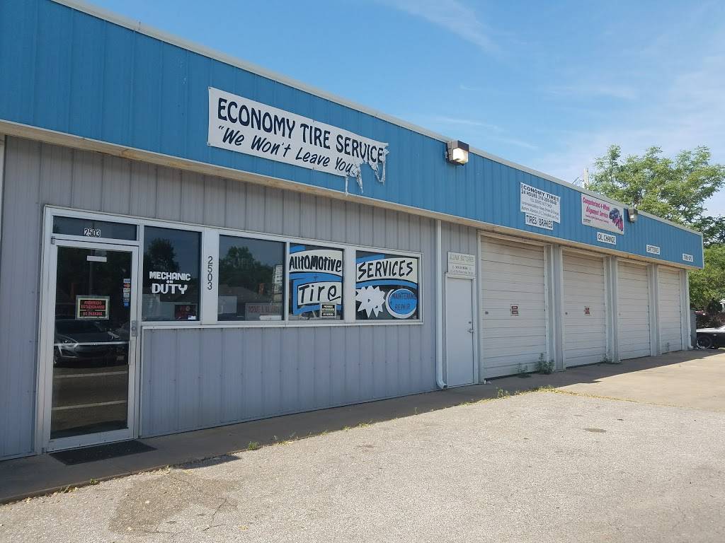 Economy Tire Services | 2503 E Harry St, Wichita, KS 67211, USA | Phone: (316) 262-0207