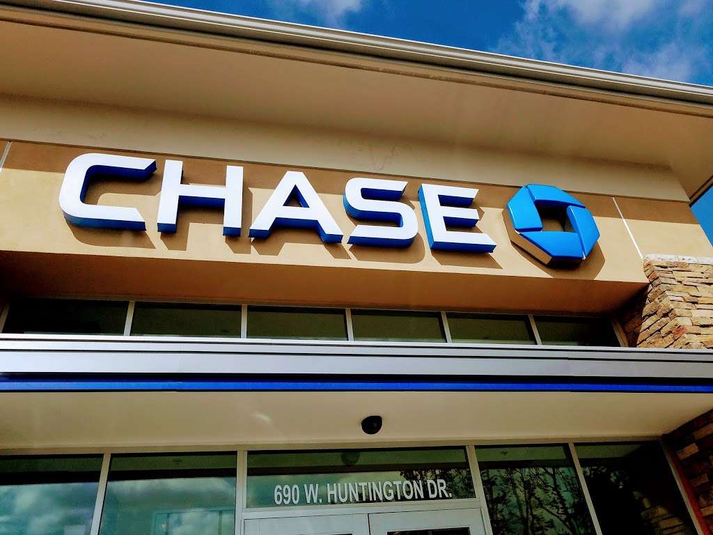 Chase Bank | 690 W Huntington Dr, Monrovia, CA 91016, USA | Phone: (626) 358-6102