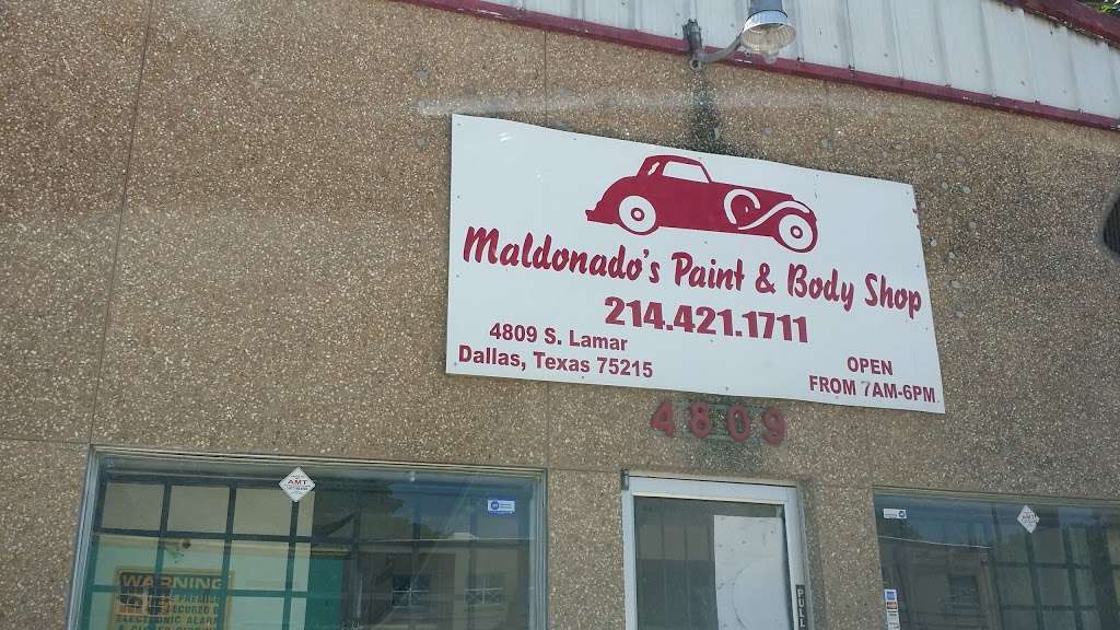 Maldonados Body Shop | 4809 S Lamar St, Dallas, TX 75215, USA | Phone: (214) 421-1711