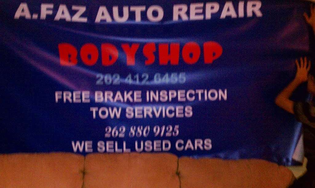 a.faz auto repair | 1239 Lockwood Ave, Racine, WI 53403, USA | Phone: (262) 880-9125