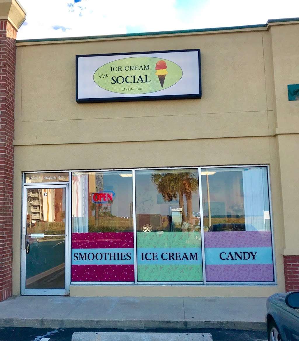 The Ice Cream Social | 3174 S Atlantic Ave Unit C, Daytona Beach Shores, FL 32118, USA | Phone: (386) 238-9537