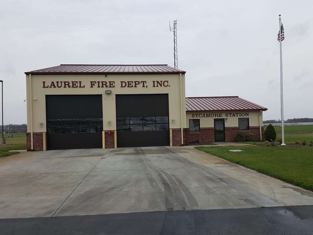 Laurel Fire Dept Sycamore Station #2 | 29011 Fire Tower Rd, Laurel, DE 19956, USA | Phone: (302) 875-3081