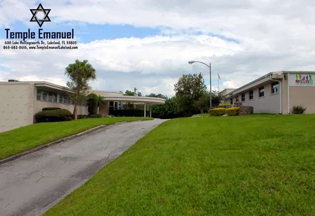 Temple Emanuel of Lakeland | 600 Lake Hollingsworth Dr, Lakeland, FL 33803, USA | Phone: (863) 682-8616