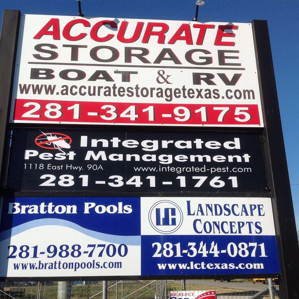 Accurate Storage - Boat & RV | 6630 Farm to Market 359, Richmond, TX 77406, USA | Phone: (281) 341-9175