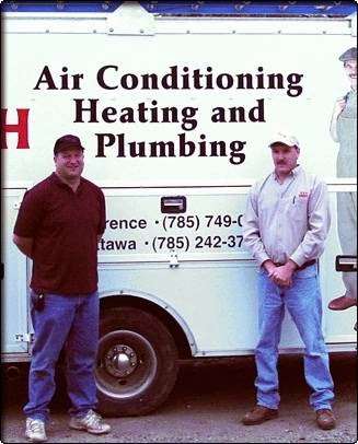 A & H Air Conditioning & Heating | 1717 College St, Baldwin City, KS 66006, USA | Phone: (785) 594-3357