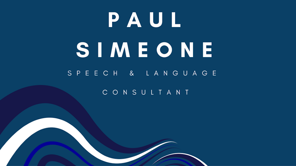 PAUL SIMEONE Speech & Language Consultant, LLC | 56 Depot St #1714, Duxbury, MA 02332 | Phone: (781) 585-1290