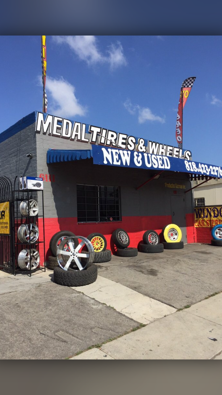 Medal Tires And Wheels | 6111 Vineland Ave, North Hollywood, CA 91606, USA | Phone: (818) 423-2276