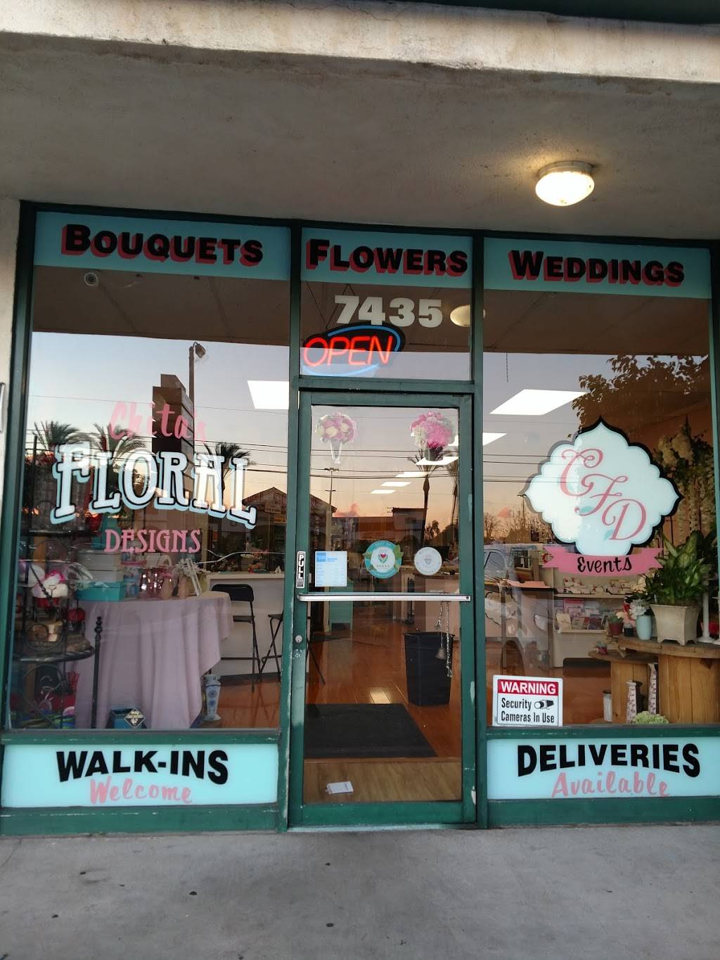 Chitas Floral Designs | 7435 Florence Ave, Downey, CA 90240, USA | Phone: (562) 927-7604