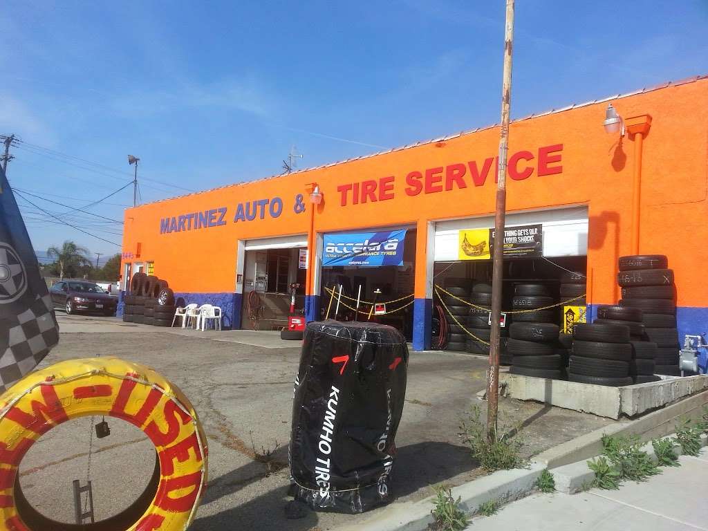 Martinez Tire & Auto Service | 8445 Juniper Ave, Fontana, CA 92335, USA | Phone: (909) 823-2934